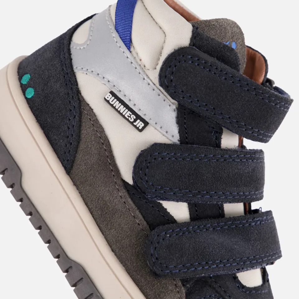 BunniesJR Benjamin Baas hoge sneaker donkerblauw, foto 7