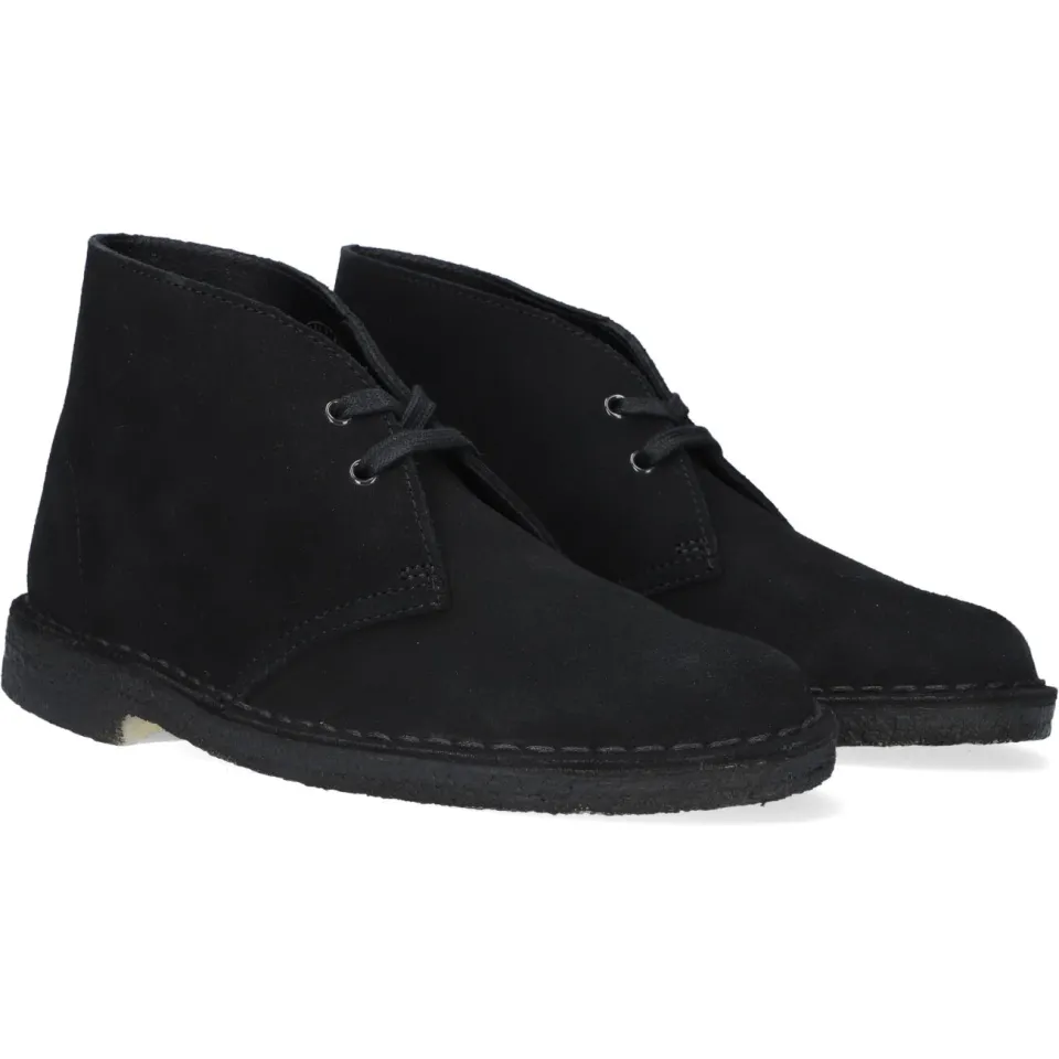 Clarks Desert Boot laarzen zwart, foto 2