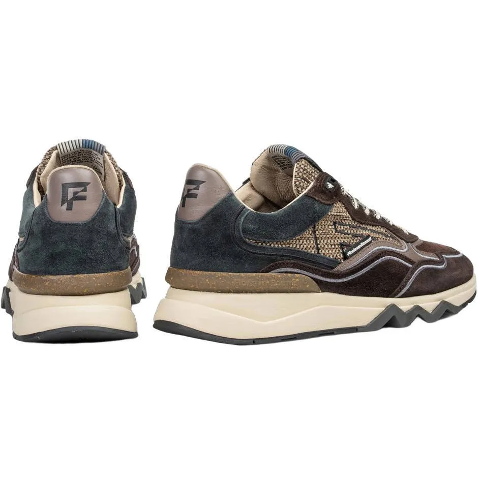 Floris Van Bommel De Zager 03.14 lage sneaker bruin, foto 5