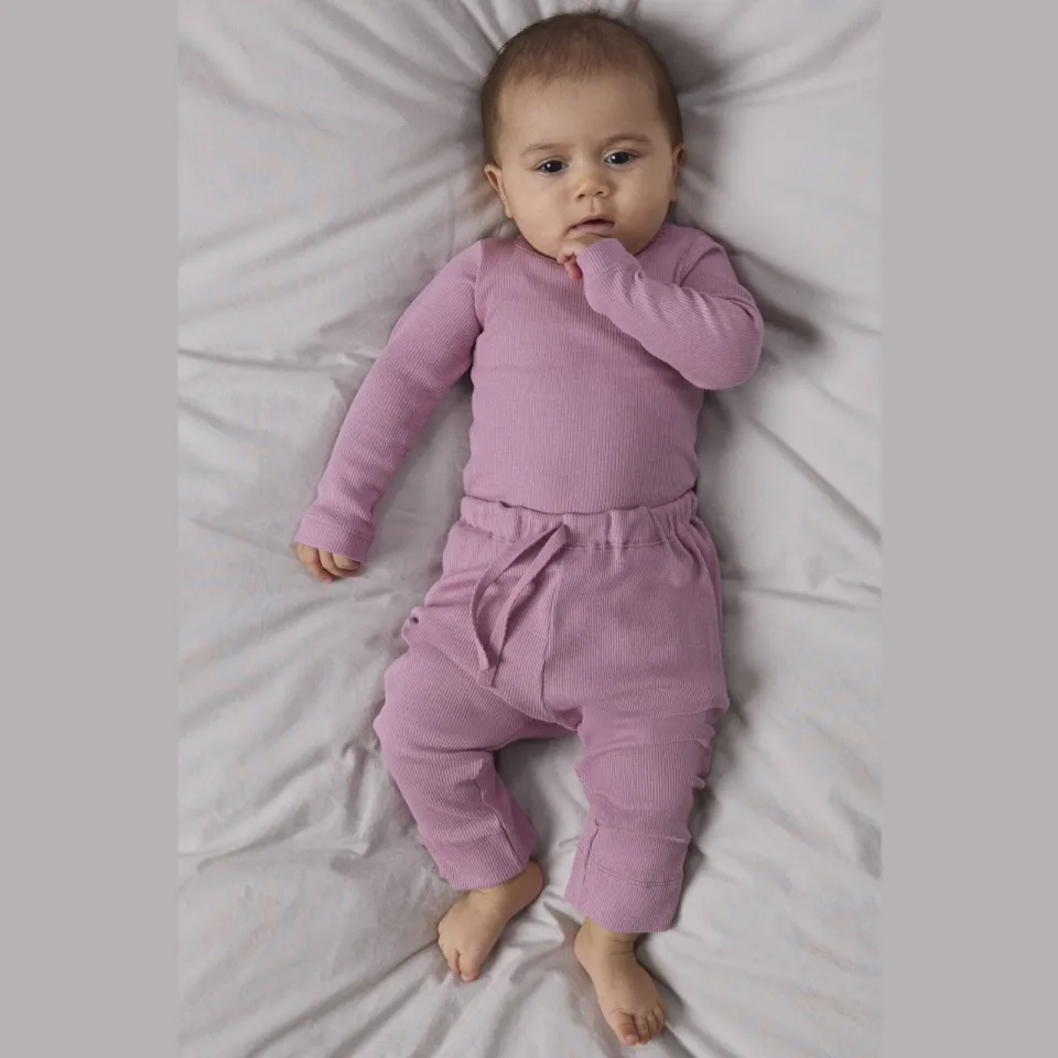 NAME IT BABY babybroek paars