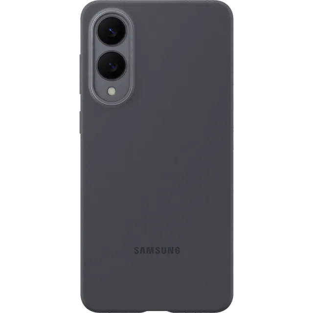 Samsung Galaxy S25 Edge Siliconen Back Cover Zwart Black