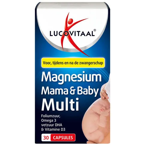 Lucovitaal Magnesium Mama & Baby Multi capsules, foto 2