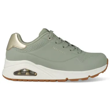 Skechers Uno Golden Air lage sneakers groen