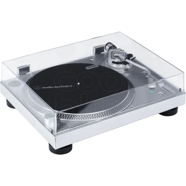 Audio Technica AT-LP120XUSB platenspeler zilver