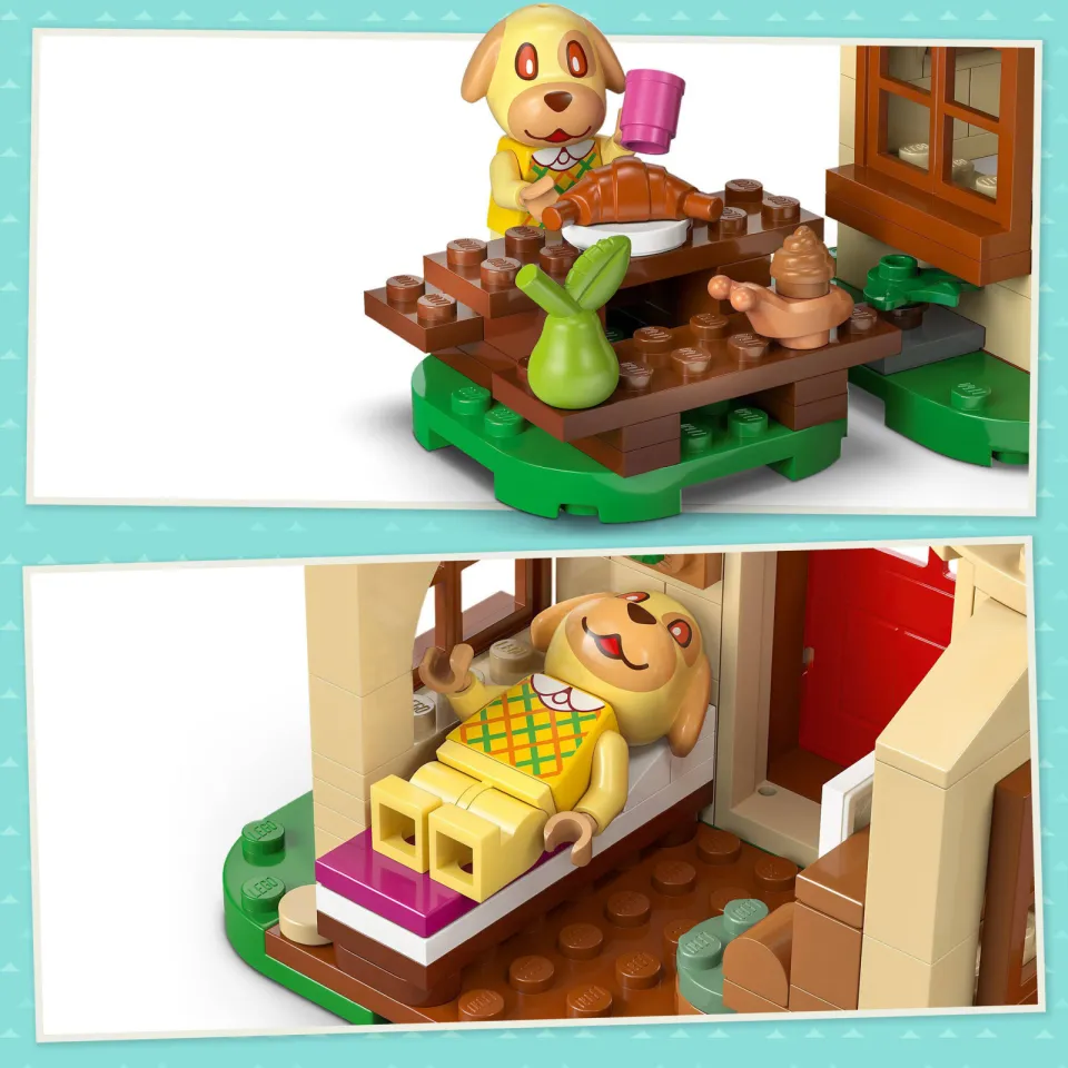 Lego Animal Crossing Goldies knusse huisje 77058, foto 8