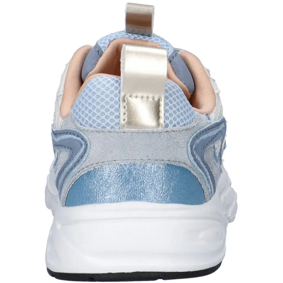 Nelson Kids sneakers wit/blauw, foto 4