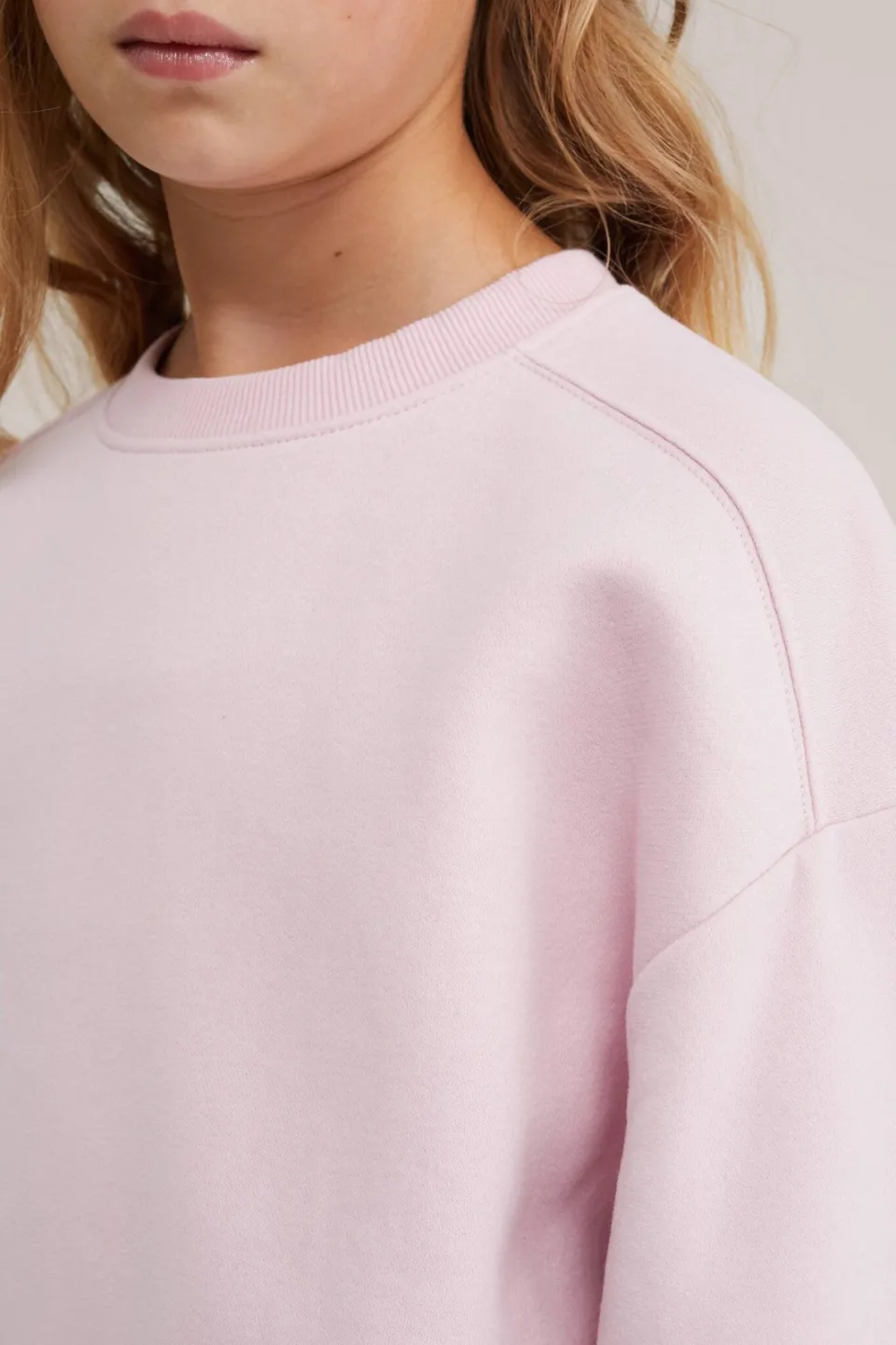 WE Fashion sweater - lichtroze, foto 5
