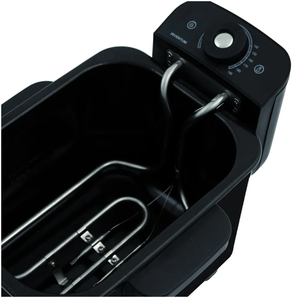 Inventum GF431B frituurpan zwart, foto 4
