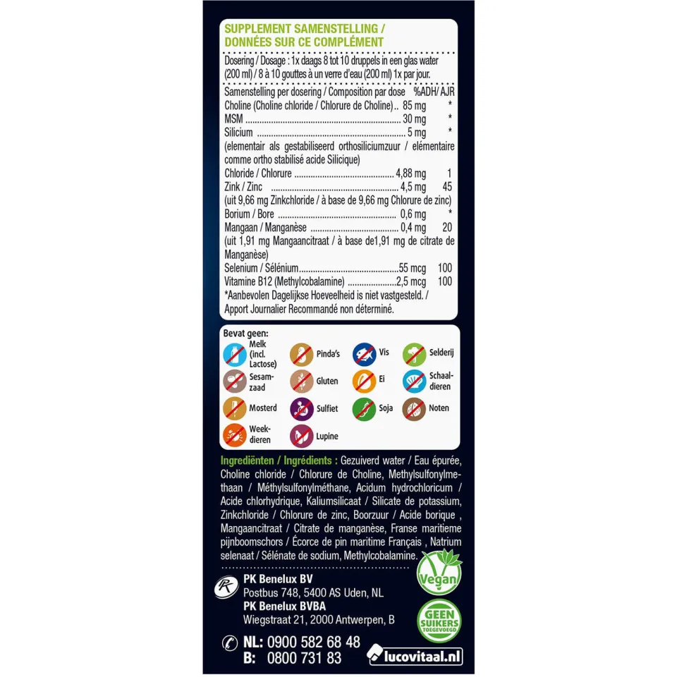 Lucovitaal Silicium Druppels - 30 ml, foto 5