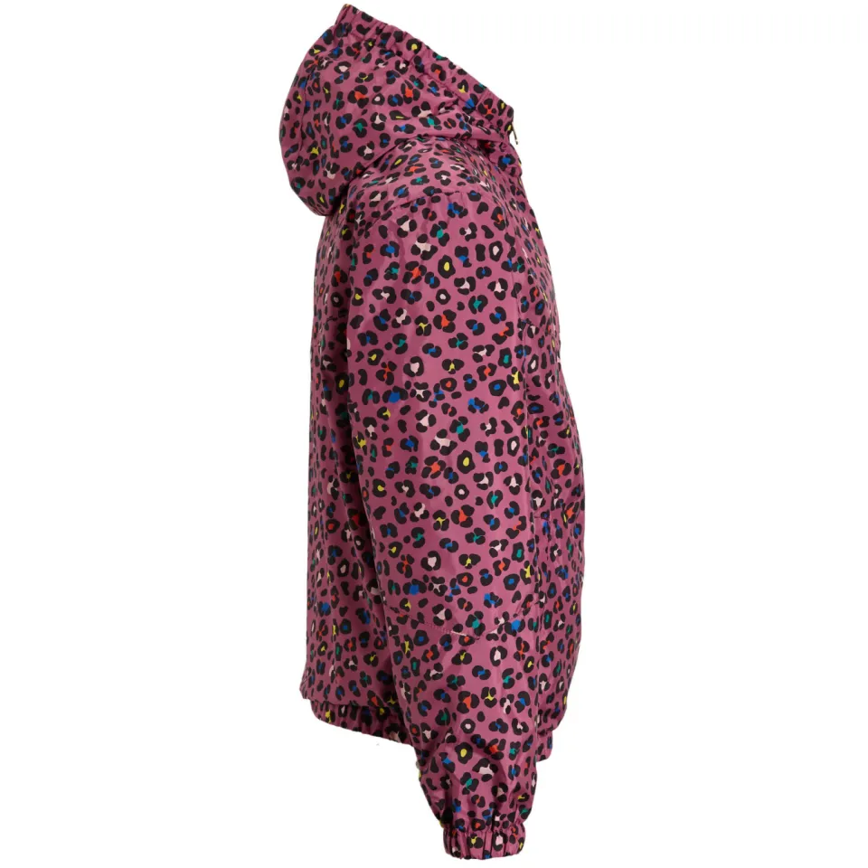 Orange Stars reversible jas panterprint goud, foto 4