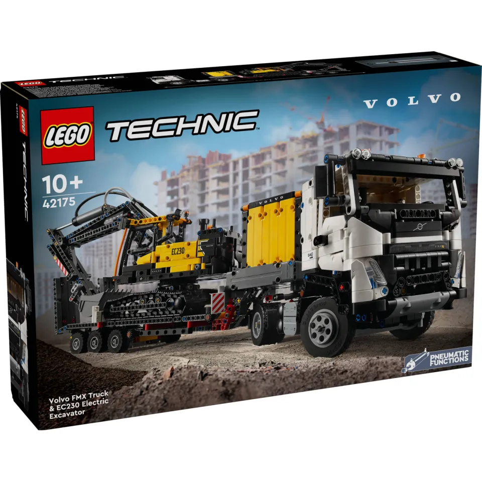 Lego Technic Volvo FMX truck & EC230 elektrische graafmachine Speelgoed voor Kinderen 42175, foto 7