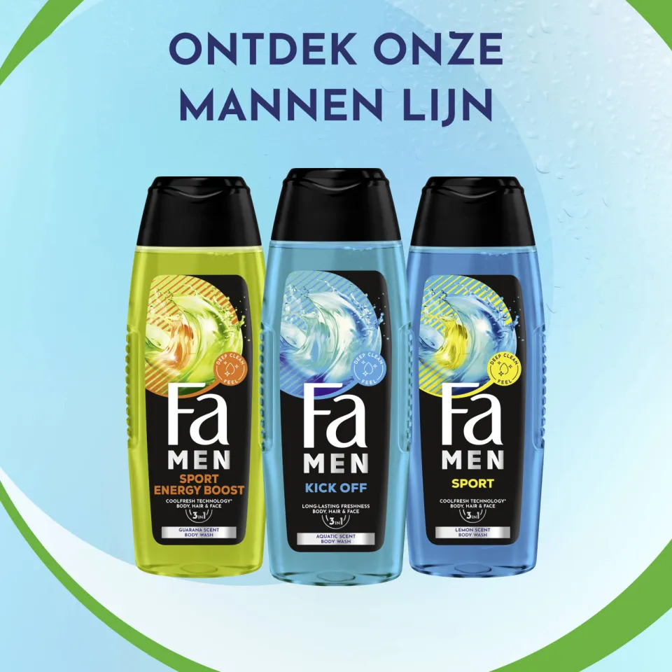 Fa Men Perfect Wave douchegel watermunt, foto 4