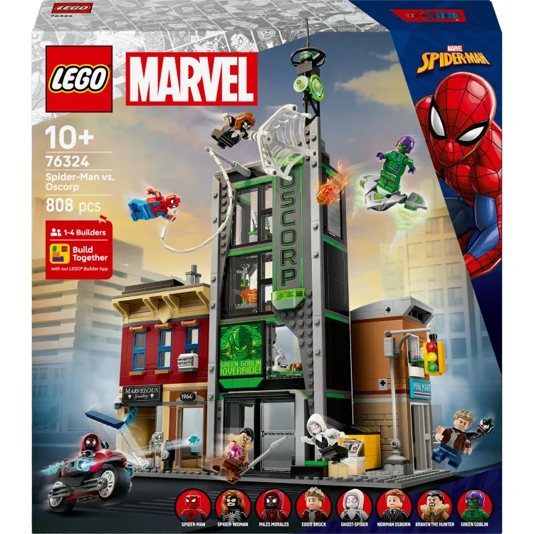 Lego Marvel Spider-Man Spider-Man vs. Oscorp 76324, foto 3