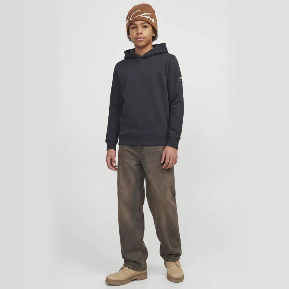 Jack & Jones JUNIOR hoodie - zwart, foto 4