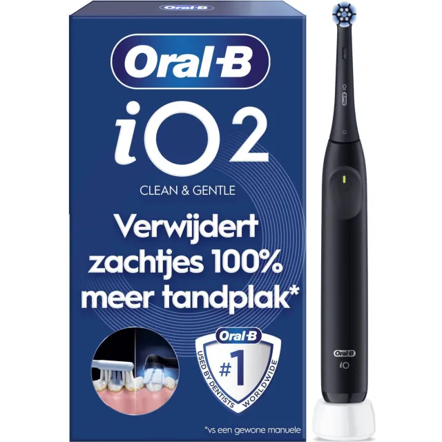 Oral-B iO Series 2 Black elektrische tandenborstel
