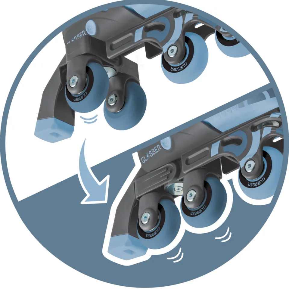 Globber skates blauw (30-33), foto 4
