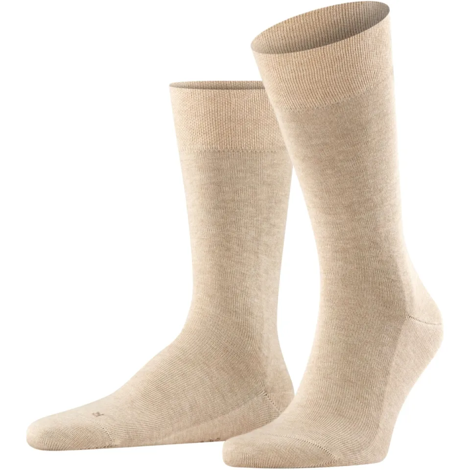 Falke Sensitive London sokken zand
