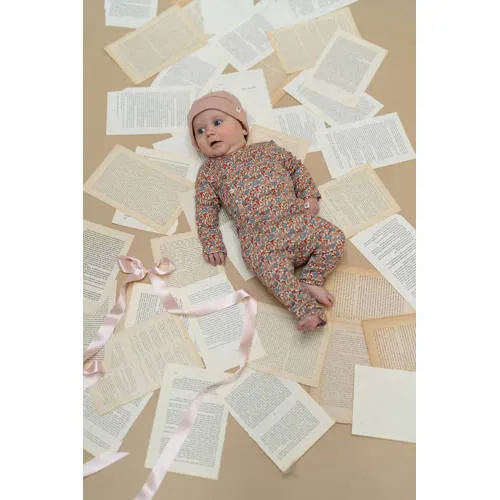A Tiny Story romper met print - roze/beige/blauw, foto 3