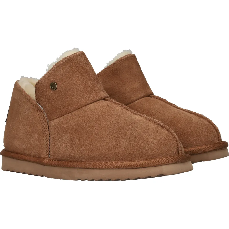 Warmbat Willow pantoffelboot cognac, foto 3