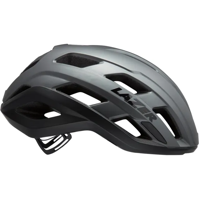 Lazer Strada KinetiCore fietshelm grijs Zwart/Grijs