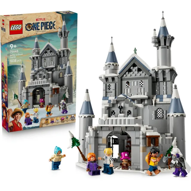 Lego One Piece Slag bij Kasteel Drum Piraten Speelgoed 75645