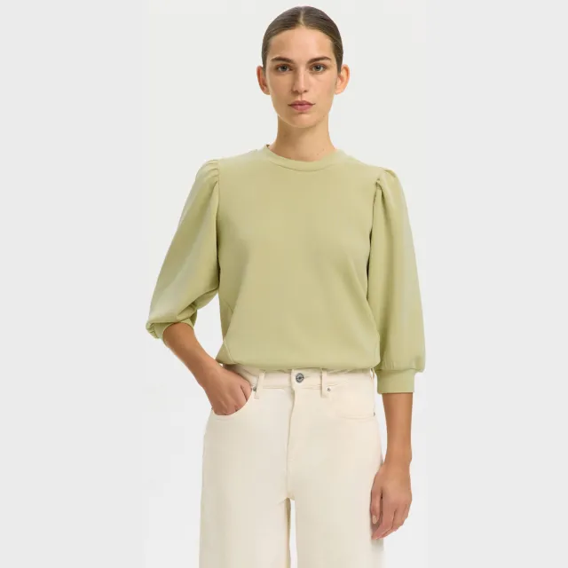 Selected Women sweater Lichtgroen