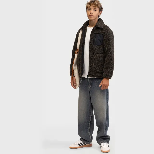 Redefined Rebel winter teddyjas donkergroen