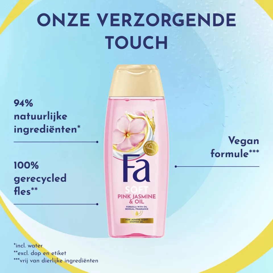Fa Magic Oil Pink Jasmine douchegel, foto 2