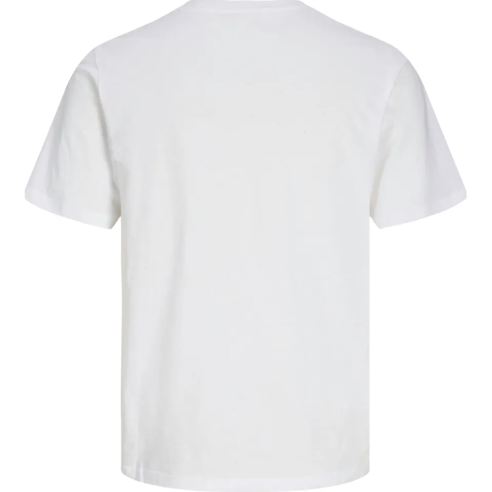 Jack & Jones junior t-shirt met logo wit, foto 4