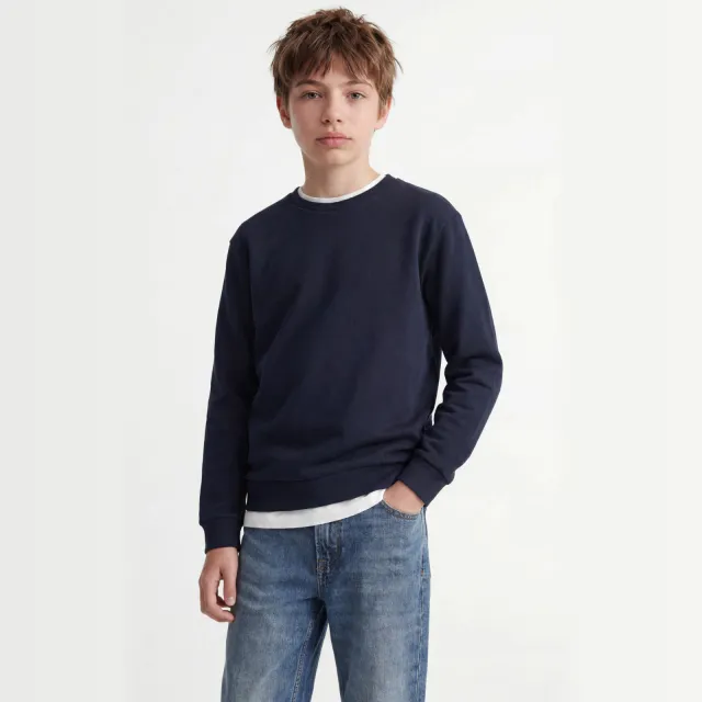 Jack & Jones JUNIOR sweater JJEBRADLEY donkerblauw