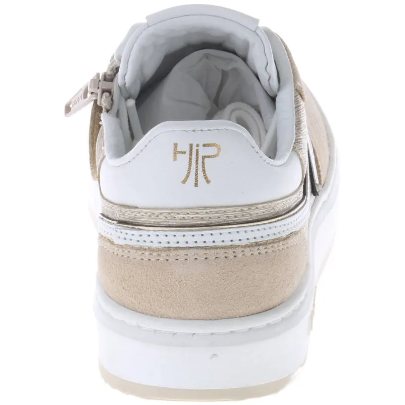 Hip leren sneakers beige, foto 4
