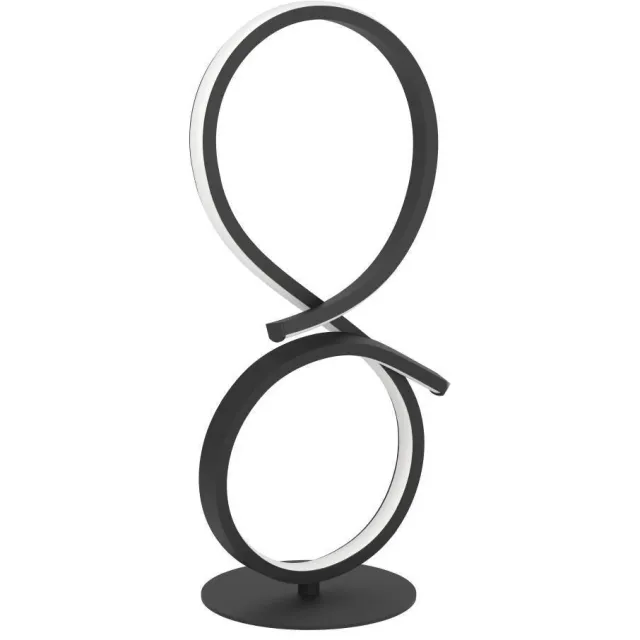EGLO Serpins Tafellamp - LED - 40,5 cm - Zwart|Wit Zwart;Wit;