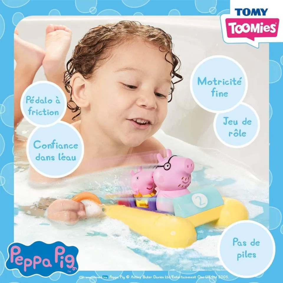 Tomy Peppa Pig waterfiets badspeelgoed, foto 3