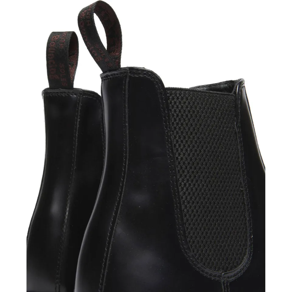 Dr. Martens Flora leren chelsea boots zwart, foto 6