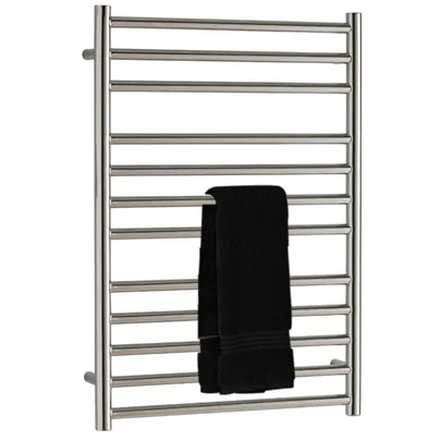 EH Design Radiator Athena Met Digitale Thermosstaat 60x120 cm Geborsteld RVS
