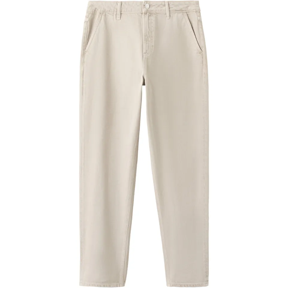 Mango TEEN regular fit straight leg jeans - beige, foto 3