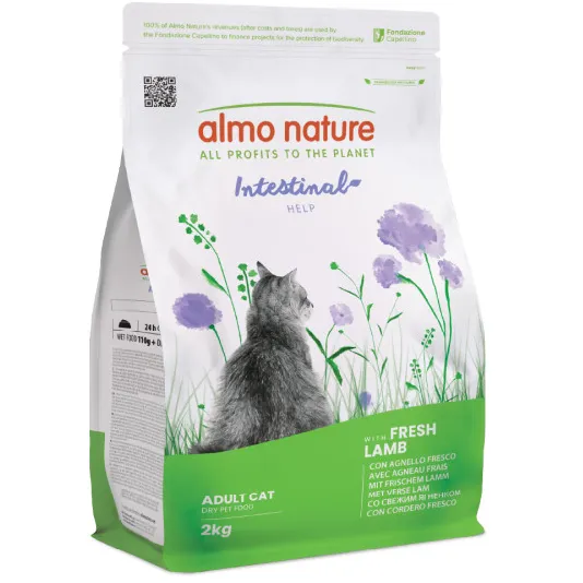 Almo Nature Intestinal Help lam kattenvoer 2 kg