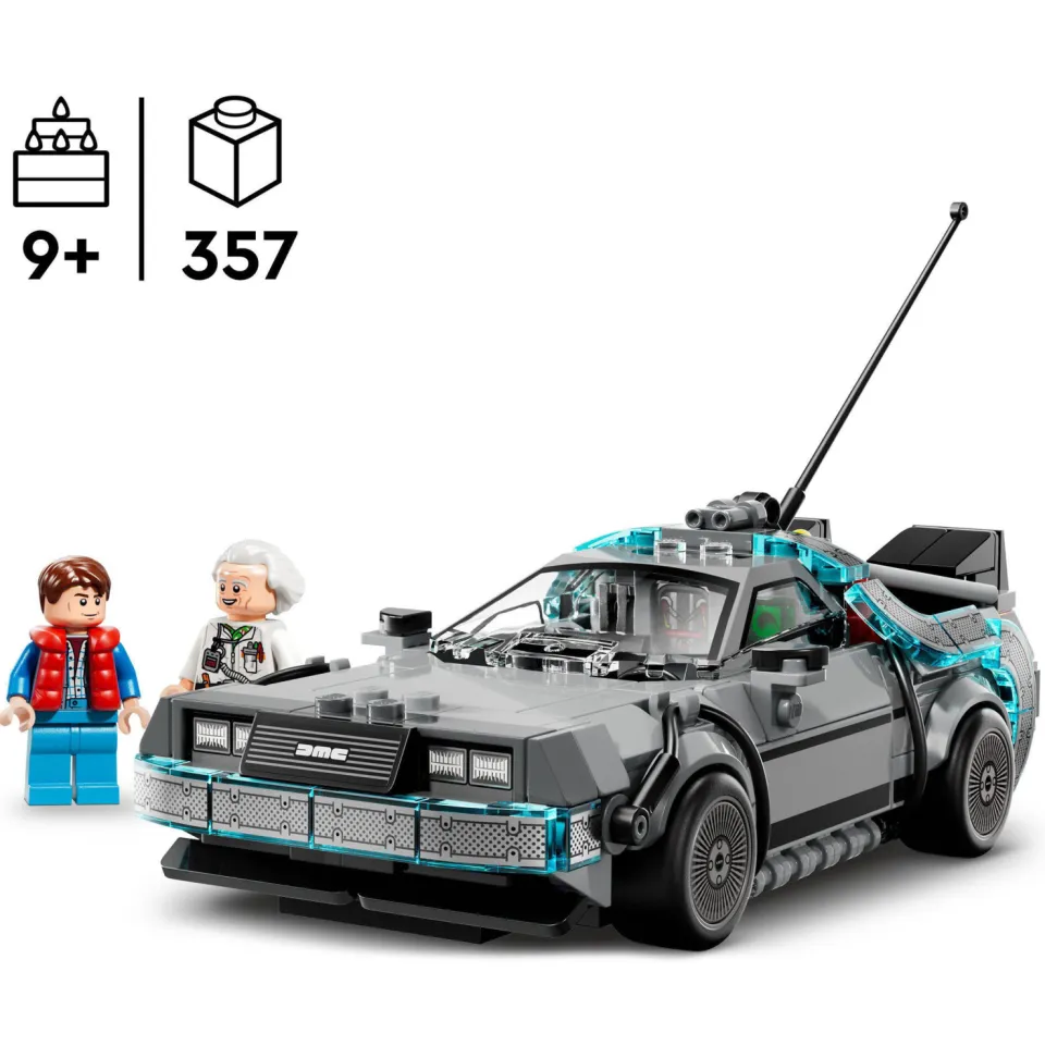 Lego Speed Champions Tijdmachine uit Back to the Future Bouwpakket 77256