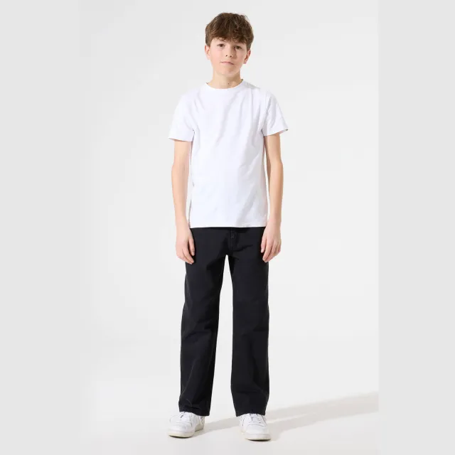 Garcia Ilyano Straight straight leg jeans black denim