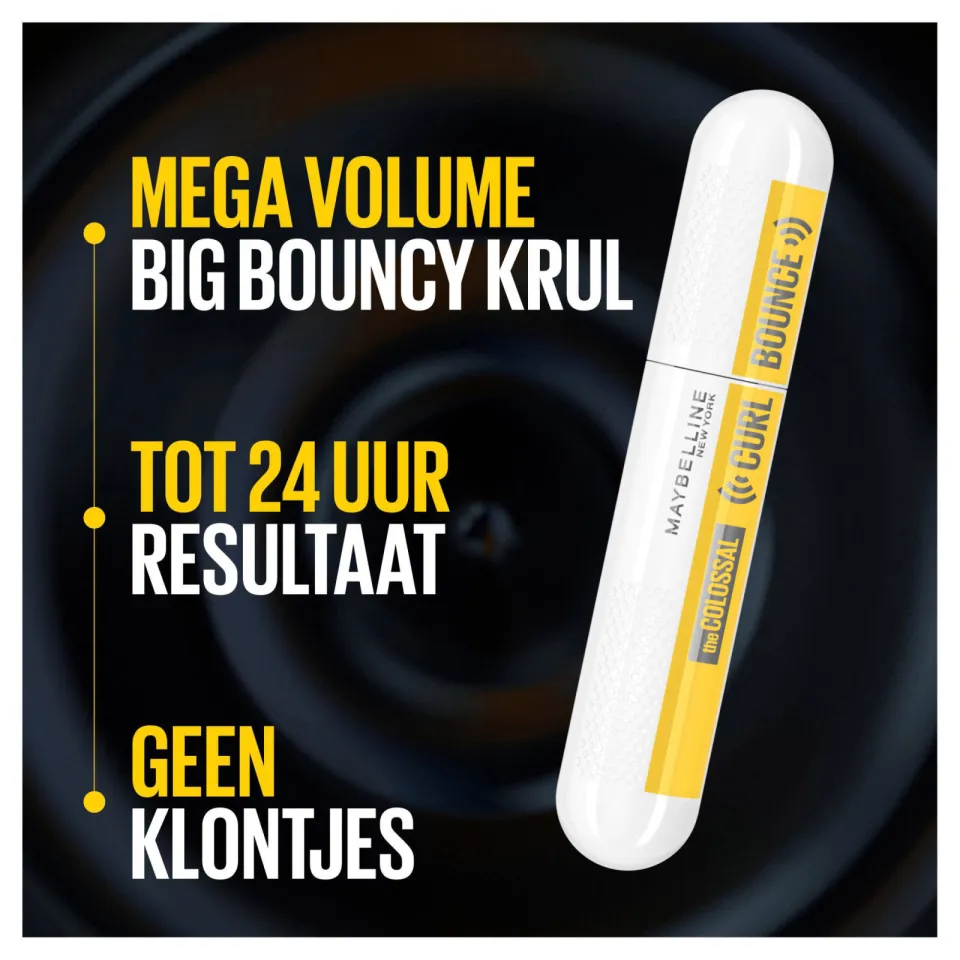 Maybelline New York The Colossal Curl Bounce mascara - Very Black, foto 4