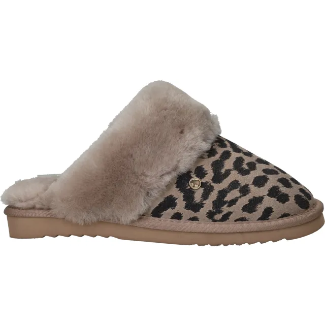 Warmbat Collie pantoffel taupe