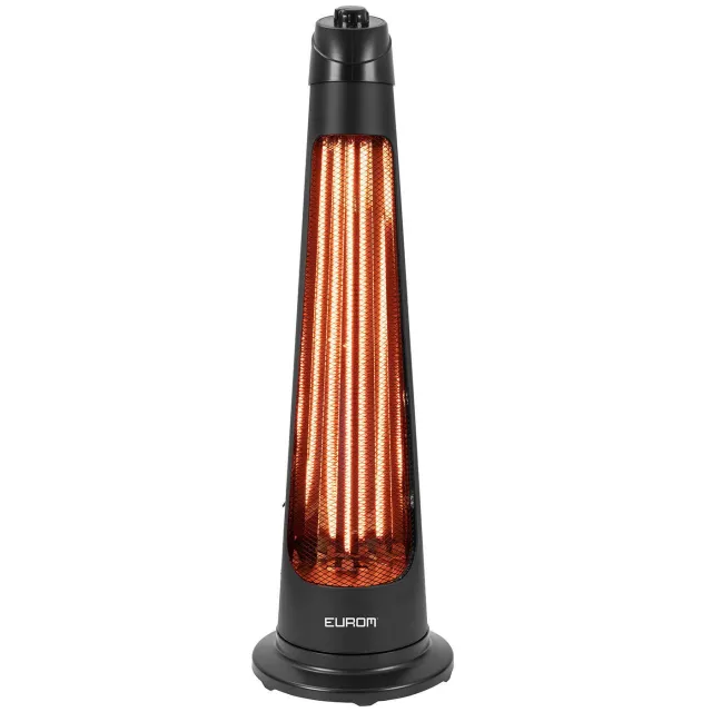 Eurom heater Q-Tower 1200 zwart