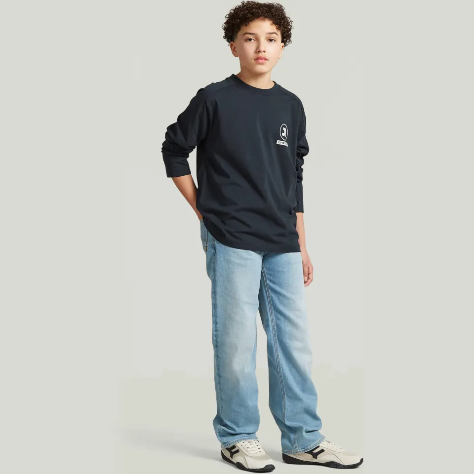G-Star longsleeve donkerblauw, foto 3