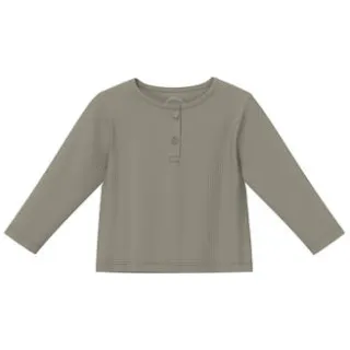 S.Oliver longsleeve met knoopjes groen