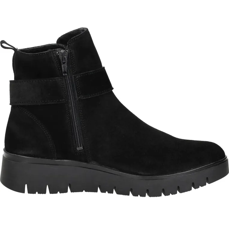 Sub55 Comfort Collection Noa 18 enkellaarzen zwart