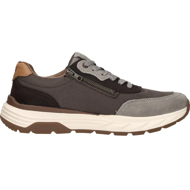 Rieker lage sneaker donkerbruin