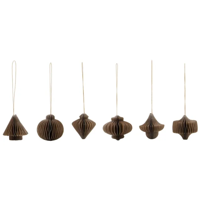 House Doctor kerstornament Comb lichtbruin
