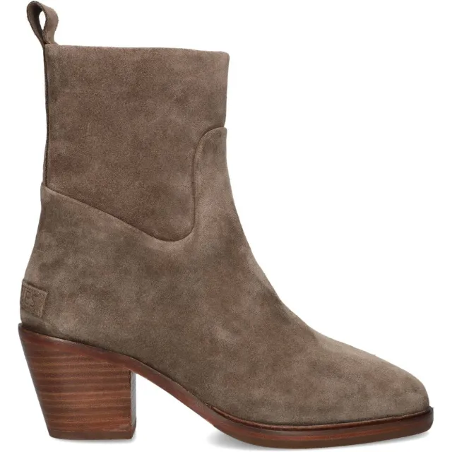 Shabbies Amsterdam Enkellaarsjes Joan Ankie Taupe