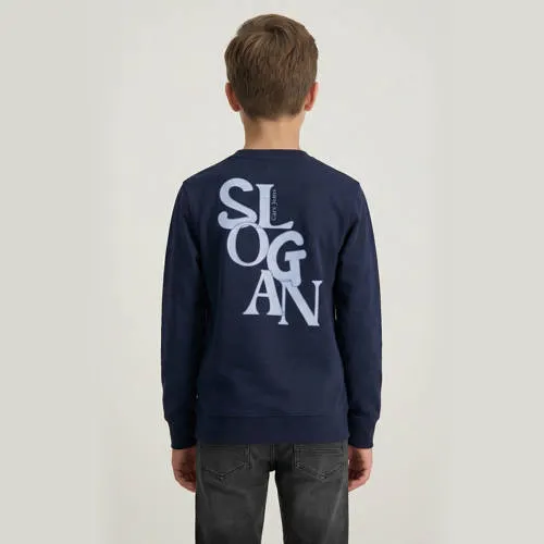 Cars rechtvallende sweater met backprint - marineblauw Backprint, foto 3