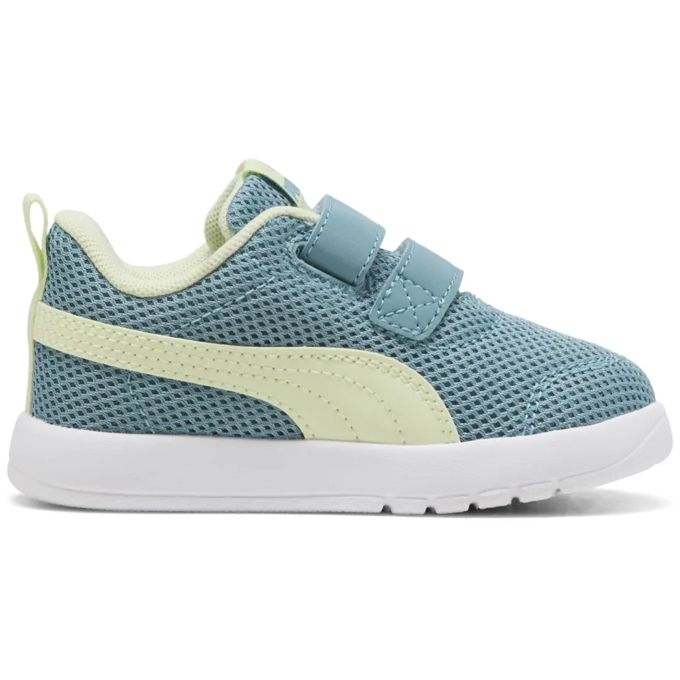 Puma Courtflex V3 Mesh sneakers aqua Aqua/geel